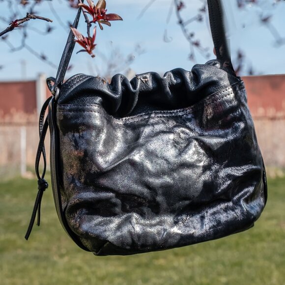 Rough & Tumble -Baby Borough Black with Gilded Pockets & Purple Lining - Picture 2 of 13